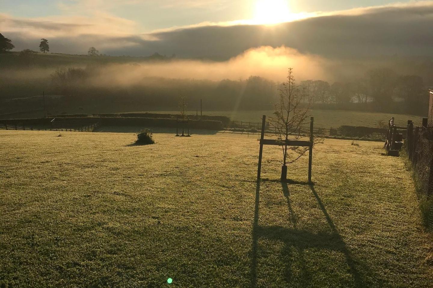 Stunning Shepherds Hut Rural Bliss Dumfries Extérieur photo