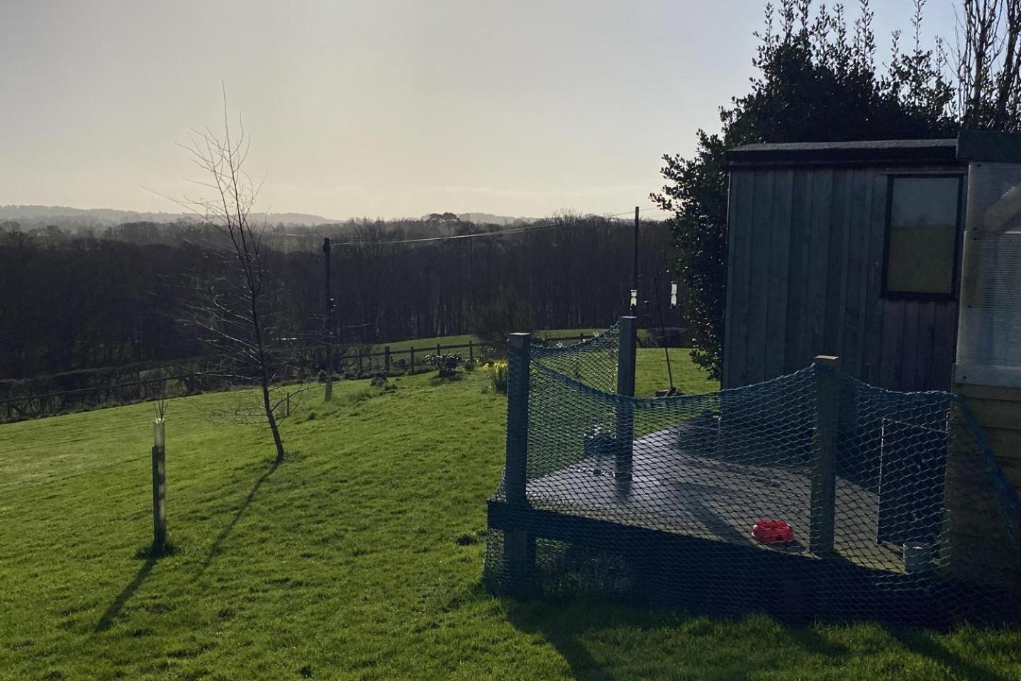 Stunning Shepherds Hut Rural Bliss Dumfries Extérieur photo